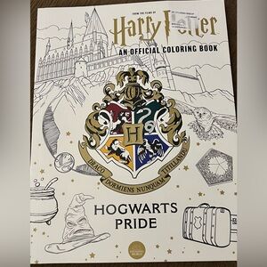 Harry Potter: House Pride - The Official Coloring Book by Insight Editions. New